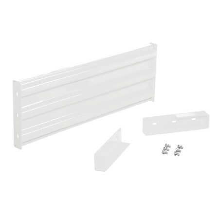 Vestil Drop-In Style Guard Rail 4 Ft White GR-F3R-DI-4-WT